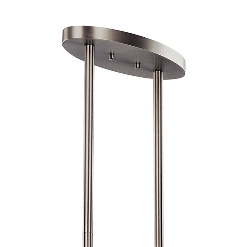 Kichler Lighting Roswell Collection 3-light Brushed Nickel Oval Chandelier/Pendant