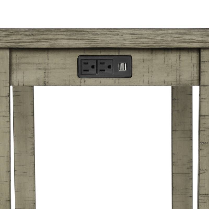 Moda 4 Pieces Counter Height Table with Fabric Padded Stools