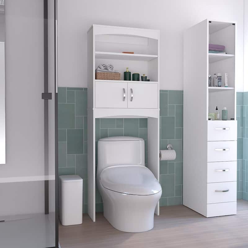 Over The Toilet Cabinet, Three Shelves