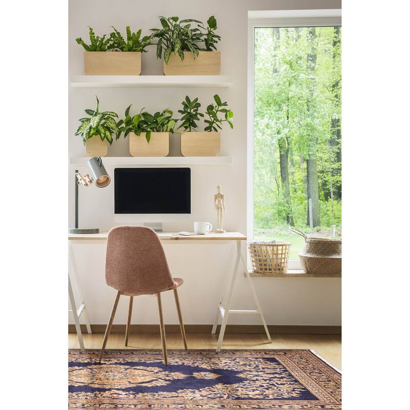 ECARPETGALLERY Hand-knotted Kayseri Vintage Dark Navy Wool Rug - 4'5 x 7'2