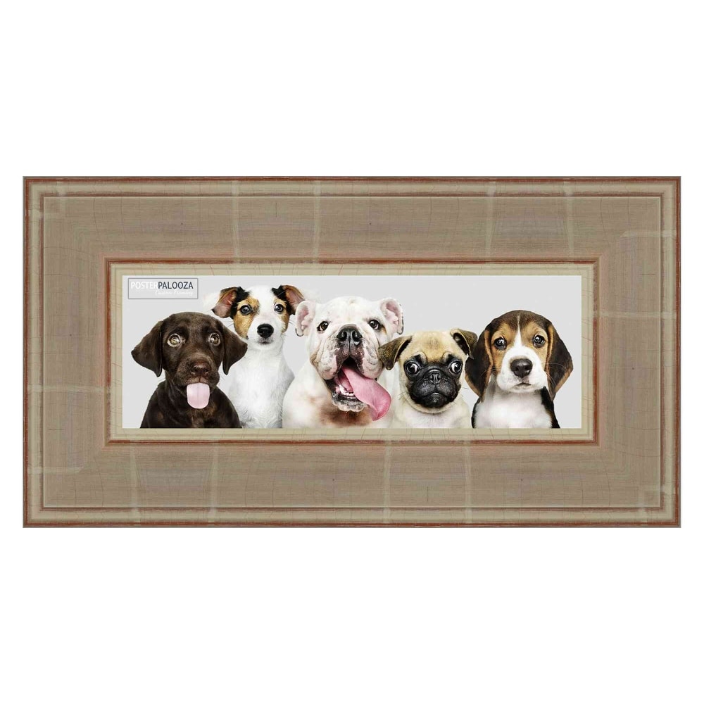 Poster Palooza 4x10 Frame Black Solid Wood Picture Frame - UV Acrylic, Foam  Board Backing & Hanging Hardware Included