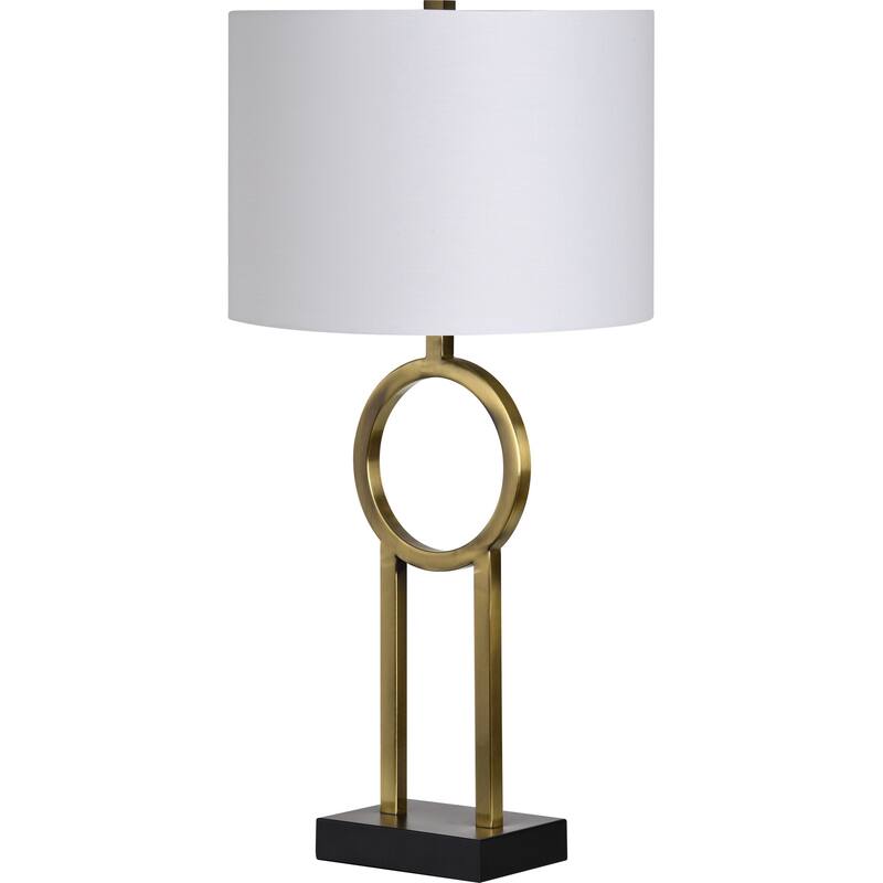 Everren Burlington 28.5" Length Table Lamp, Brass
