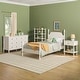 preview thumbnail 16 of 24, Walker Edison Twin Bed with Dresser Bookshelf and Nightstand Bedroom Set