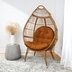 preview thumbnail 27 of 67, Humble + Haute Indoor Egg Chair Cushion (Cushion Only) 44 x 27 x 4 - Cinnamon