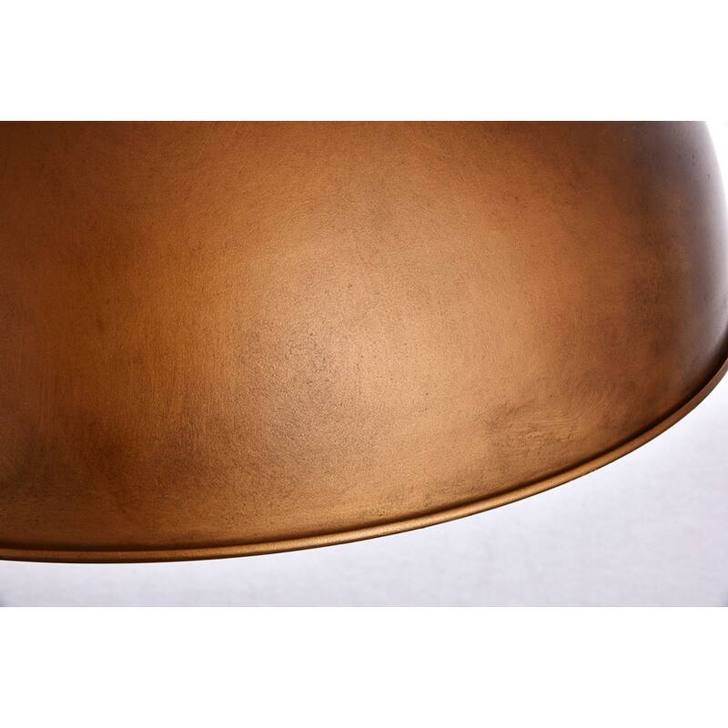 Merce Collection Pendant D20 H12.75 Lt:1 Manual Brass Finish