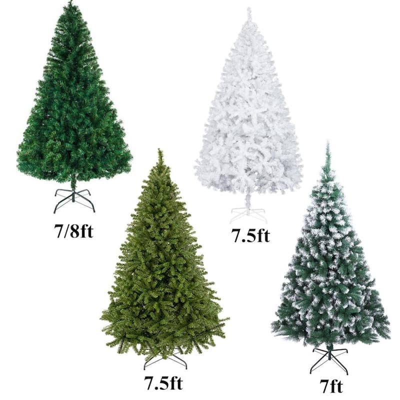 Christmas Tree With Sturdy Metal Legs(7.5ft,1450 Branches)