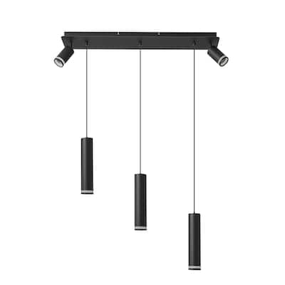 5 - Light Cylinder Kitchen Island Pendant[No Bulb]