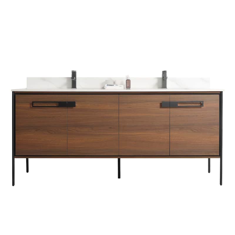 Fine Fixtures Oakville Bathroom Vanity with White Ceramic Sink
