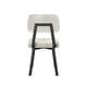 preview thumbnail 18 of 33, Amisco Clarkson Upholstered Dining Chair with Metal Legs