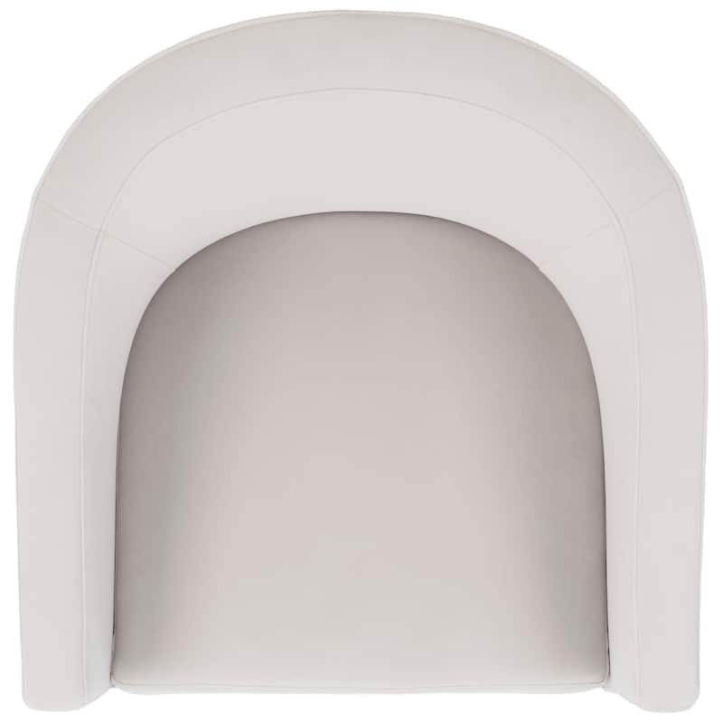 SAFAVIEH Theodosia Barrel Back Accent Chair (Fully Assembled) - W24" x D24" x H30" - 24Wx24Dx30H