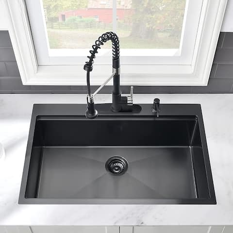 Proox 33"L X 22"W Topmount Stainless Steel Kitchen Sink