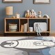 preview thumbnail 3 of 10, Mama Baby Penguin Kids Area Rug, 3'11" x 5'7"