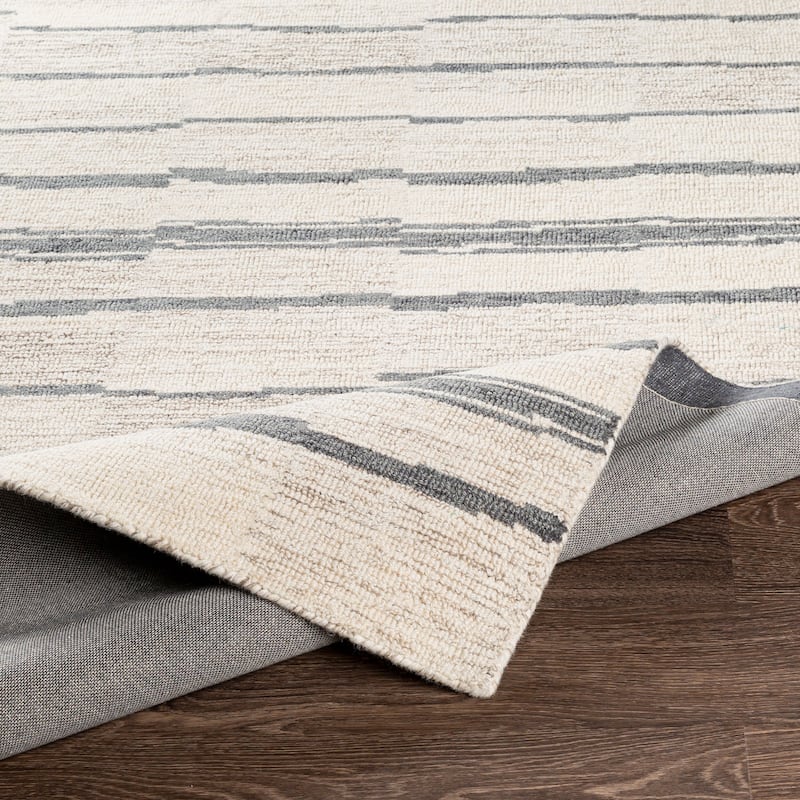 Livabliss Granada Scandinavian Stripe Area Rug