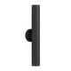 preview thumbnail 3 of 28, LamQee Modern Black Aluminum Cylinder LED Outdoor Wall Lights