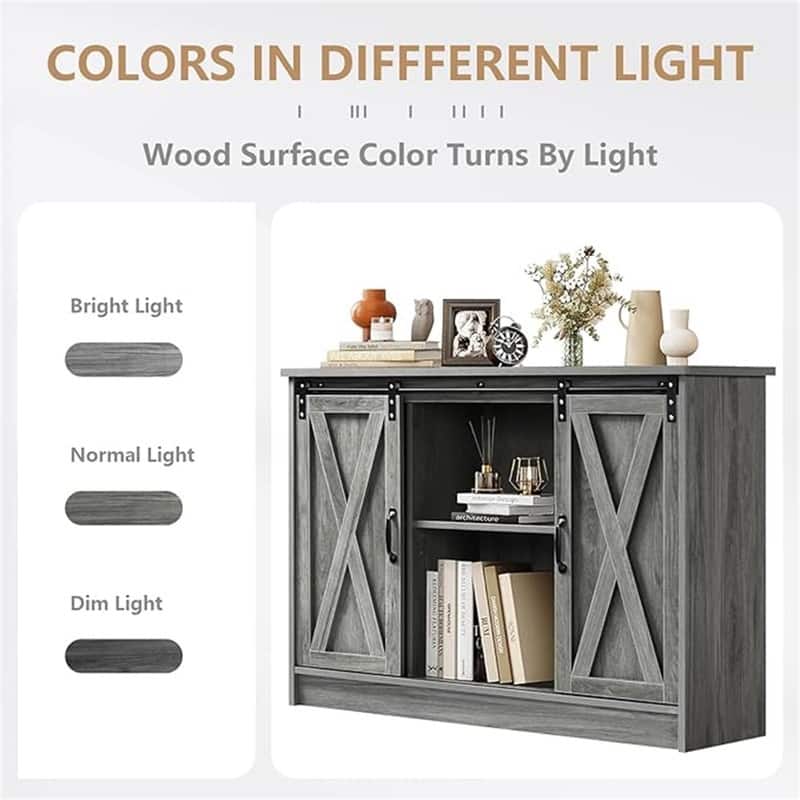 Buffet Cabinet - 15.7"D x 42"W x 32"H