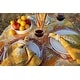 preview thumbnail 2 of 4, Couleur Nature Harvest Pumpkin Square Cotton Napkin (Set of 6)