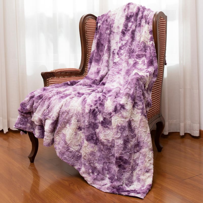 Cheer Collection Ultra Soft and Cozy Multi Colored Throw Blanket