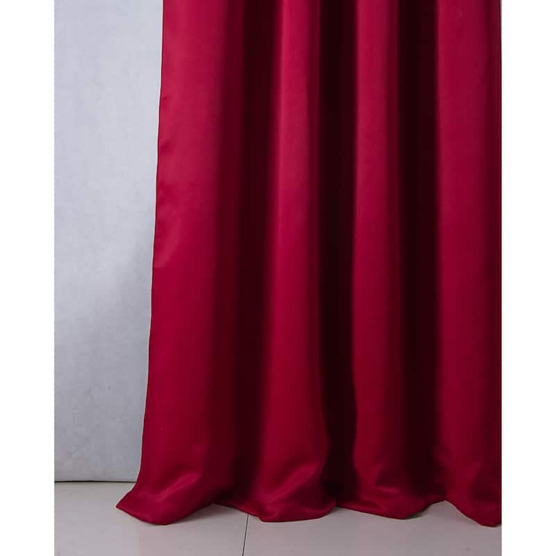 Twilight Room Darkening Rod Pocket Window Curtain 84"