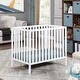 preview thumbnail 6 of 23, Suite Bebe Palmer Mini Crib With Mattress Pad White