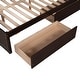 preview thumbnail 14 of 43, Multi-function Twin over Full Bunk Bed With Storage Drawers,Sturdy Frame For Bedroom