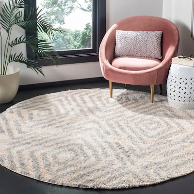 SAFAVIEH Berber Shag Lauretta Moroccan 1.2-inch Thick Rug