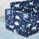 preview thumbnail 11 of 24, Kids Fold Out Couch 2-in-1 Children Convertible Sofa to Lounger
