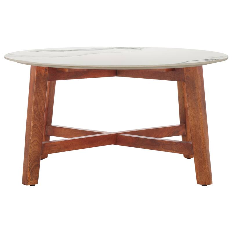 SAFAVIEH Home Samie Coffee Table - 32"W x 32"D x 32"H