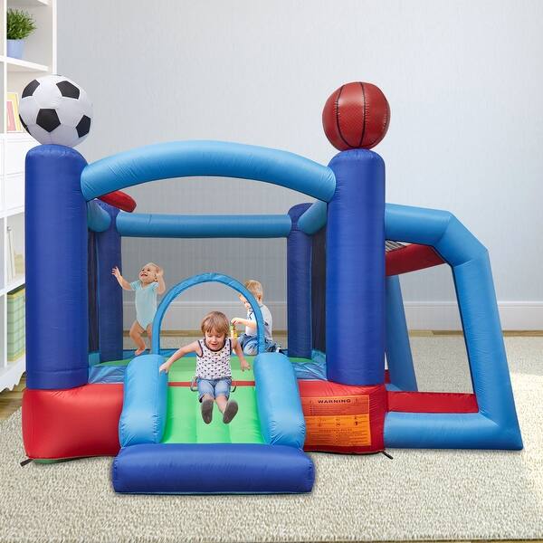 RETRO JUMP Pink Unicorn Bouncer Kids Bounce House Slides Bouncy Inflatable Jumper Houses with Blower for Birthday Party Gift RETRO JUMP Pink Unicorn Bouncer Kids Bounce House Slides Bouncy Inflatable Jumper Houses with Blower for Birthday Party Gift