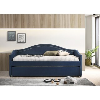 Clanton Upholstered Daybed with Trundle