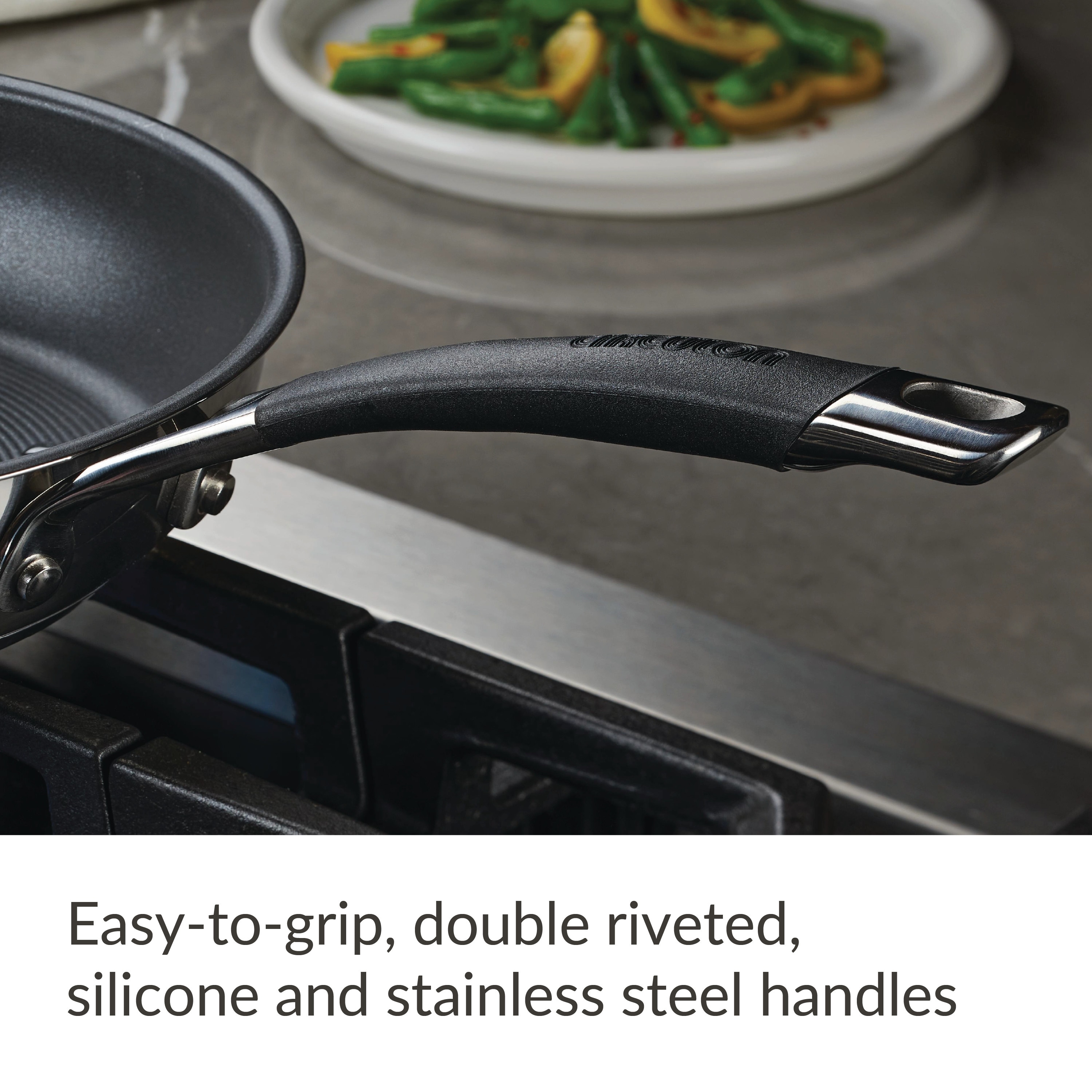 Circulon® Momentum 7-pc. Stainless Steel Nonstick Cookware Set