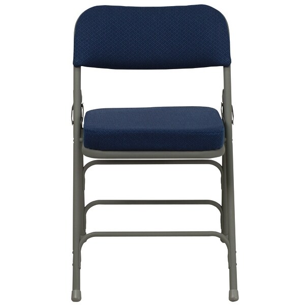2 Pack Curved Triple Braced & Double Hinged Upholstered