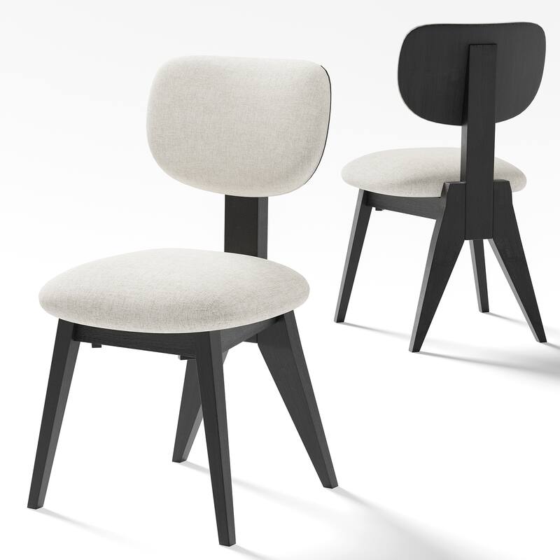 Lumioca Vivica Upholstered Modern Dining Chairs Set of 2
