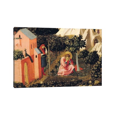 iCanvas "The Conversion Of St. Augustine (Musee Thomas-Henry)" by Fra Angelico Canvas Print