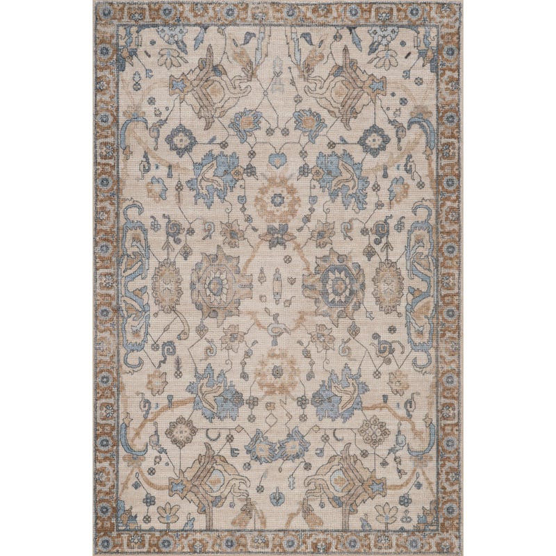 Nuloom Tynessa Hand Loomed Wool Area Rug - 7' 6" x 9' 6" - Ivory - Rectangle
