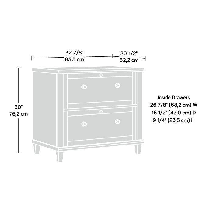 Sauder Hammond Collection Lateral File Cabinet