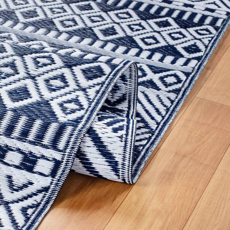 Beverly Rug Boho Outdoor Rug Waterproof for Patio, RV Camping