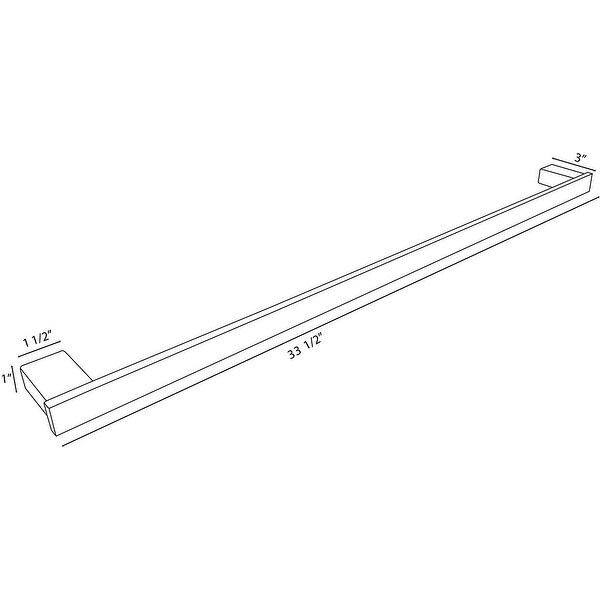 34 inch towel best sale bar