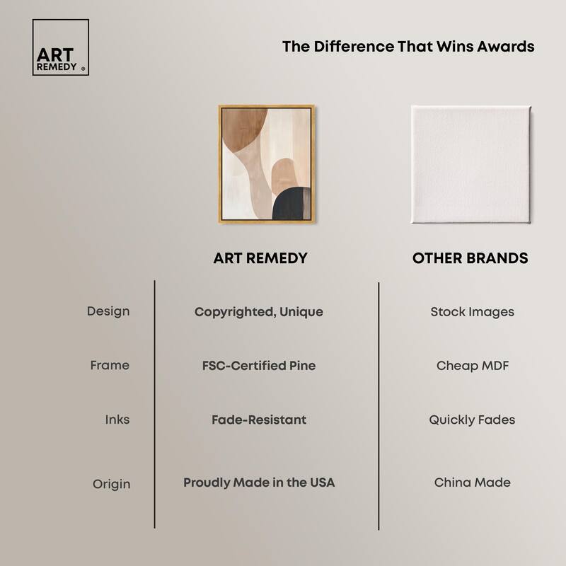 Faded Warmth I Canvas by Art Remedy