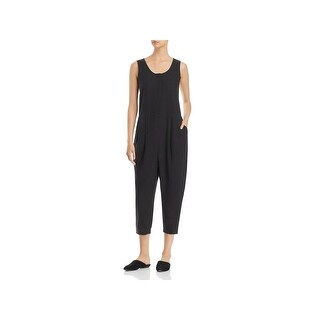 Eileen fisher pleated jumpsuit clearance