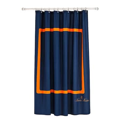 Brooks Brothers Contrast Frame Shower Curtain