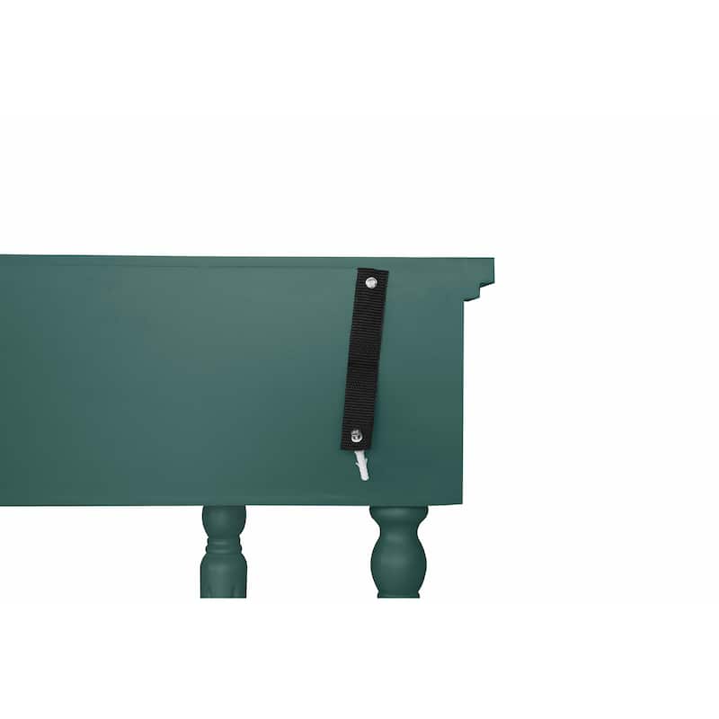 Elegant Carved 1-Drawer Console Table