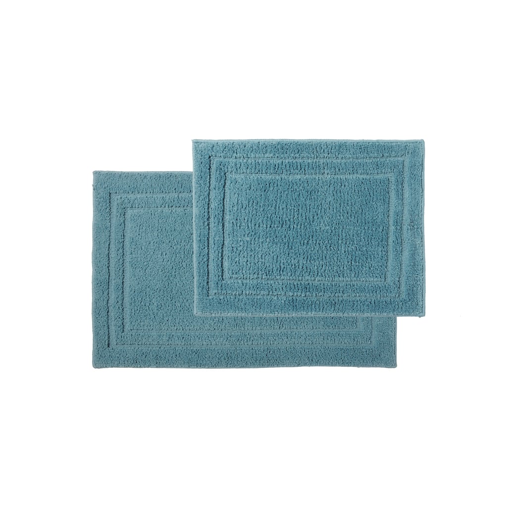 Dan River 2-Piece Plush Microfiber Shag Bath Mat Set