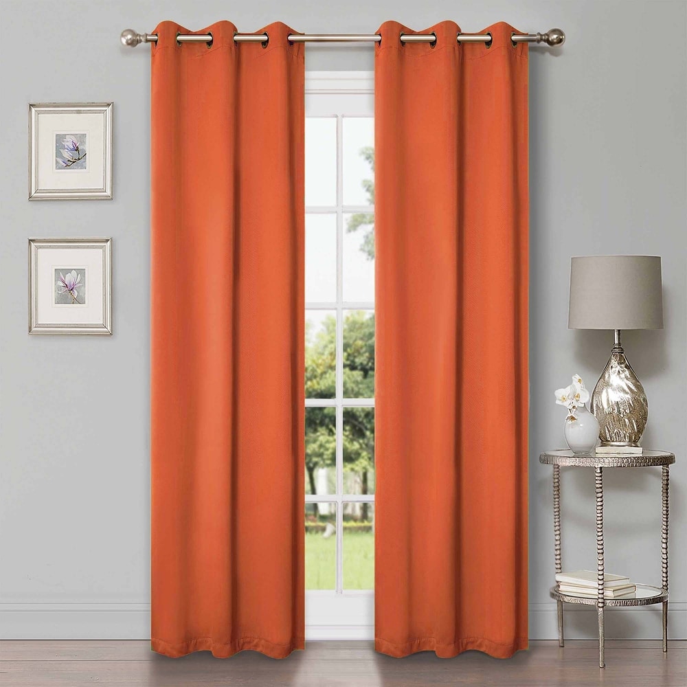 Orange Blackout Curtains - Bed Bath \u0026 Beyond, image size:1000x1000