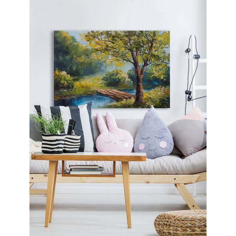 Undisturbed Print on Wrapped Canvas