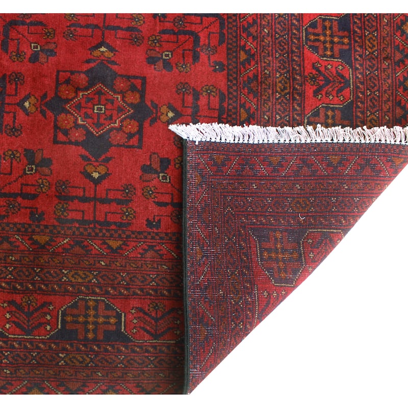 Khal Mohammadi Ladan Red/Navy Rug - 8'3" x 11'3"