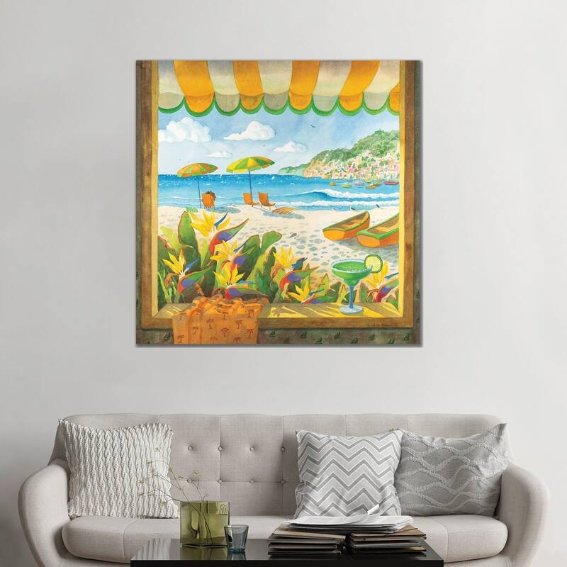 iCanvas "Window To The Sea" by Robin Wethe Altman Canvas Print
