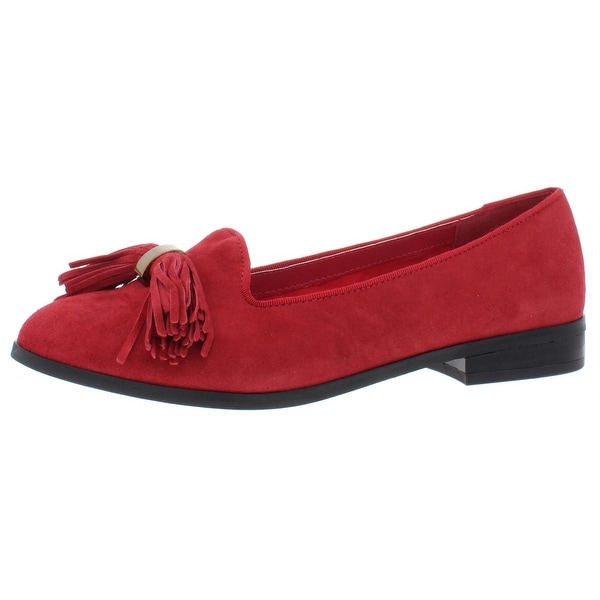 anne klein booties suede