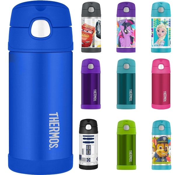 Thermos 12 oz. Kid's Funtainer Vacuum Insulated Stainless Steel Water Bottle - 12 oz.