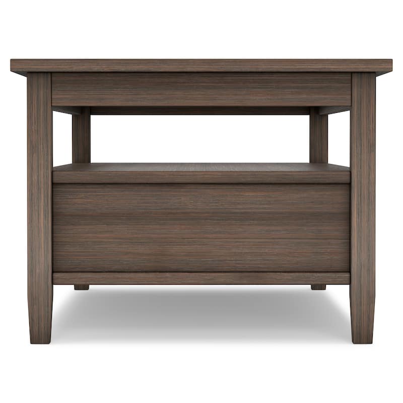 WYNDENHALL Norfolk Wood Transitional Coffee Table - 48 Inches wide
