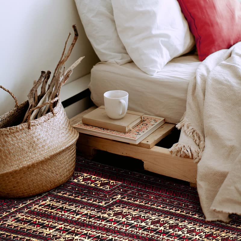 Teimani Beige Rug 3'2" x 4'8" - 3'2 x 4'8